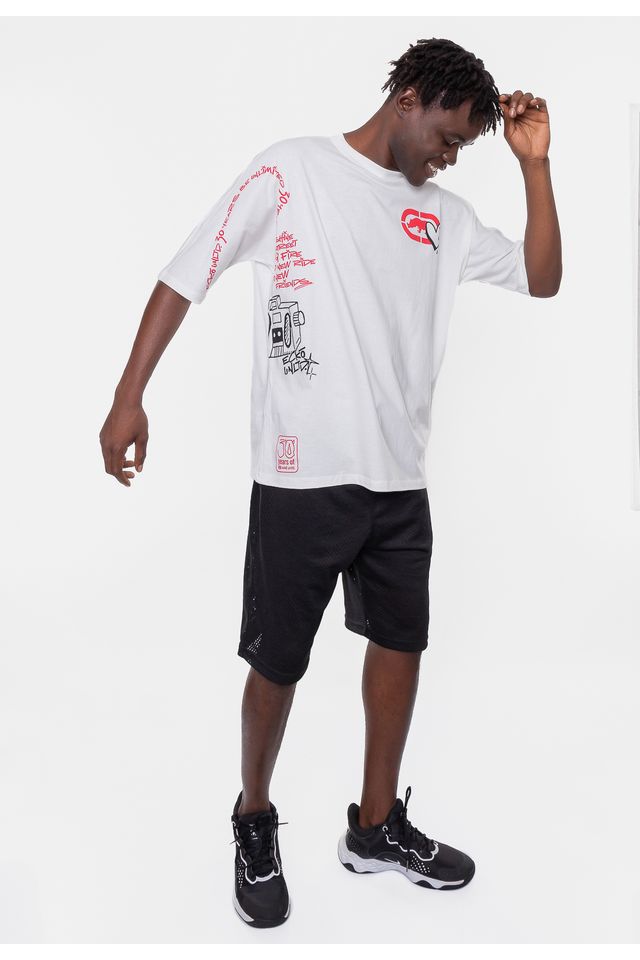 Camiseta-Ecko-Oversized-Especial-30-Anos-Branca-Off
