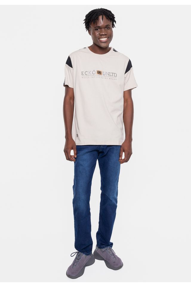 Camiseta-Ecko-Estampada-Areia
