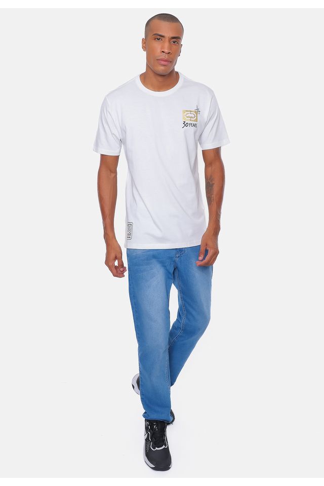 Camiseta-Ecko-Estampada-Branca-Off