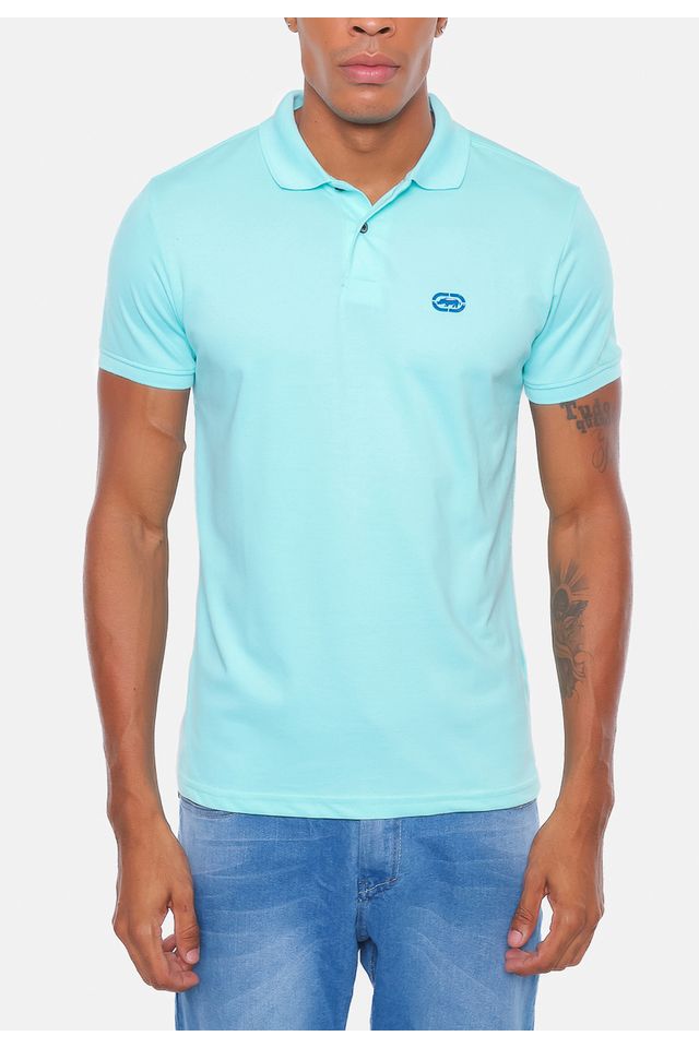 Camisa-Polo-Ecko-Piquet-Verde