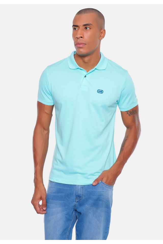 Camisa-Polo-Ecko-Piquet-Verde