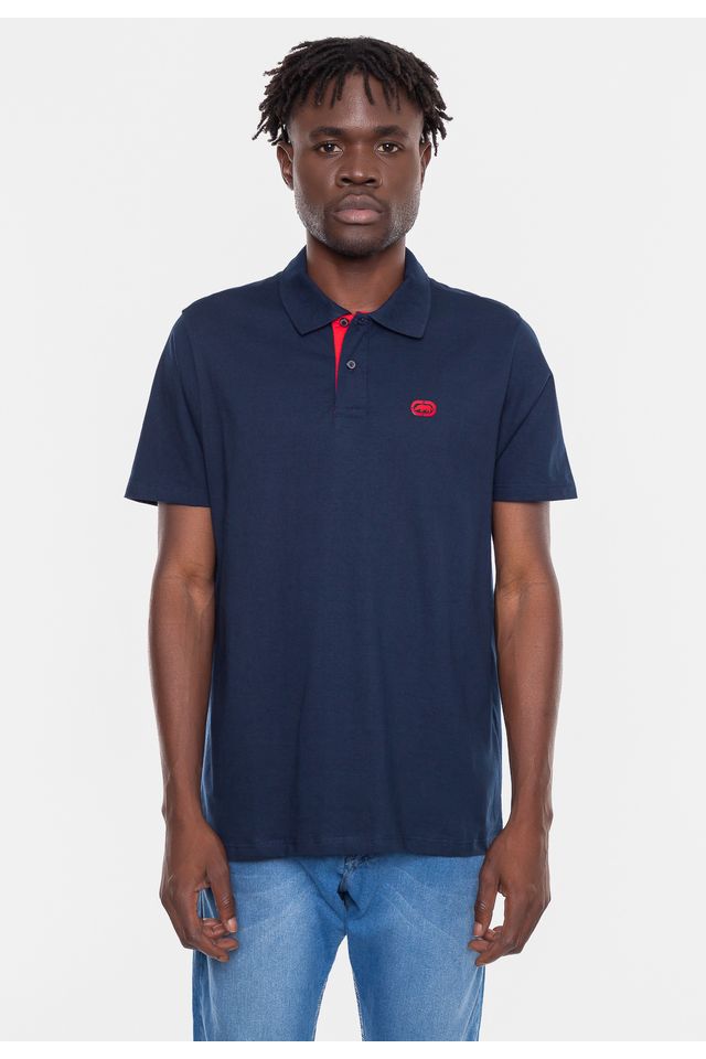 Camisa-Polo-Ecko-Basica-Azul-Marinho