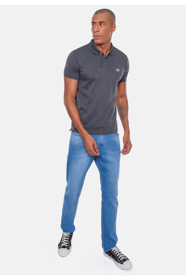 Camisa-Polo-Ecko-Piquet-Preta