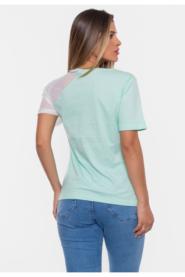 Camiseta-Ecko-Feminina-Estampada-Verde