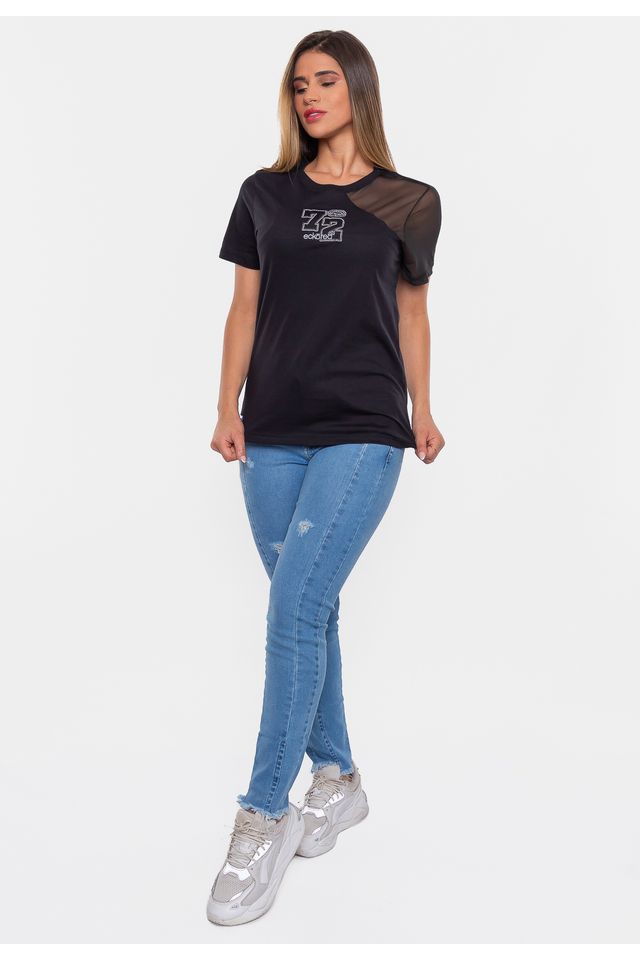 Camiseta-Ecko-Feminina-Estampada-Preta