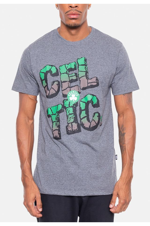 Camiseta-NBA-Rock-Team-Boston-Celtics-Grafite-Mescla