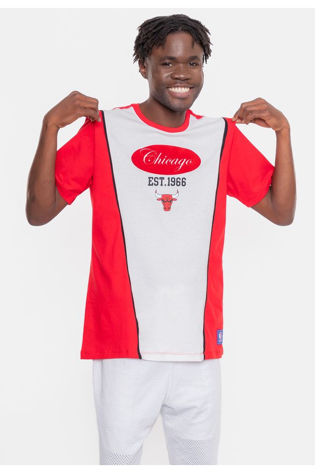 Camiseta-NBA-Eightie-Team-Chicago-Bulls-Vermelha