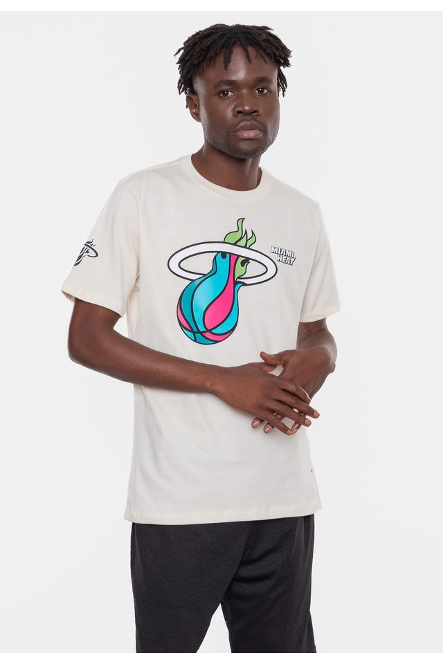 Camiseta-NBA-Sneakers-Miami-Heat-Off-White