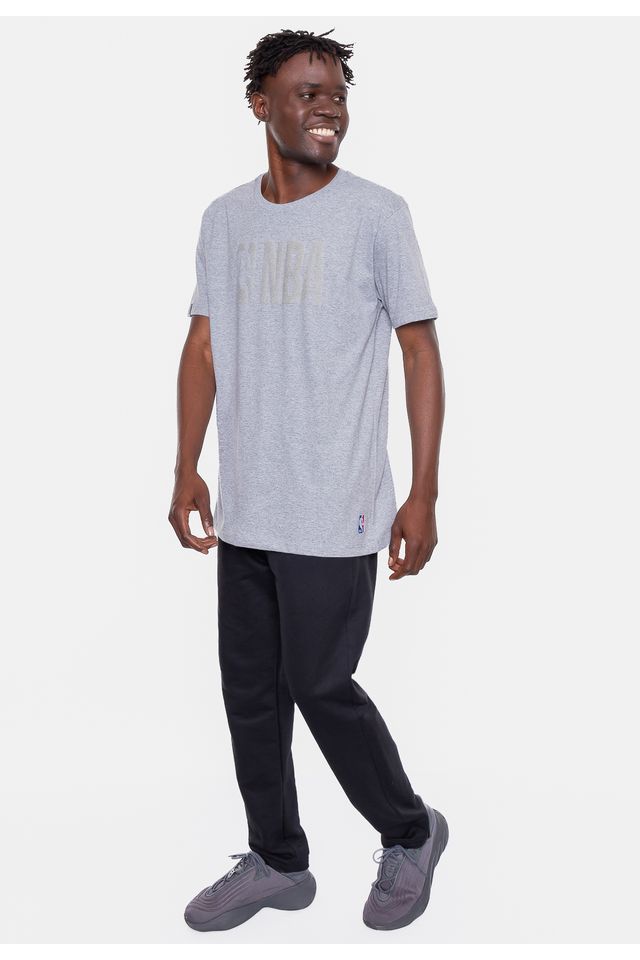 Camiseta-NBA-Velvet-Logo-Cinza-Mescla