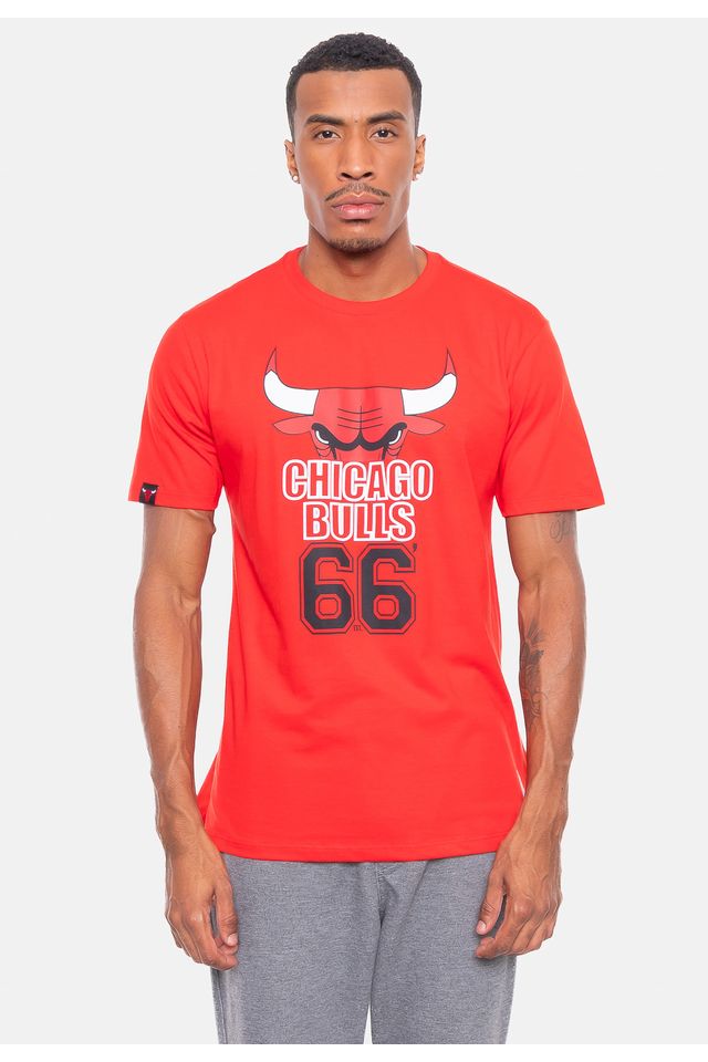Camiseta-NBA-Half-Logo-Chicago-Bulls-Vermelha