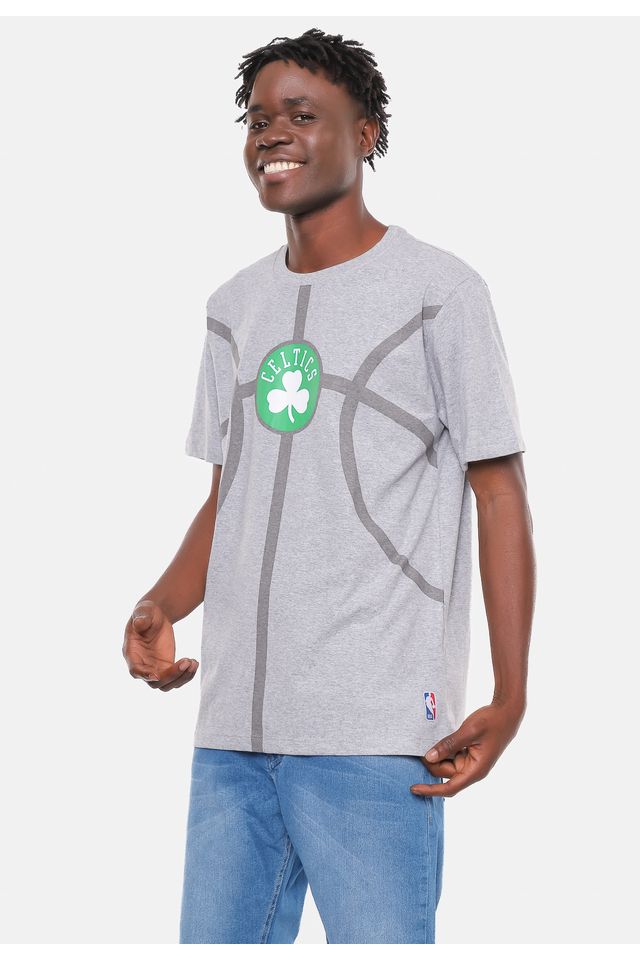 Camiseta-NBA-We-Re-Basket-Boston-Celtics-Cinza-Mescla
