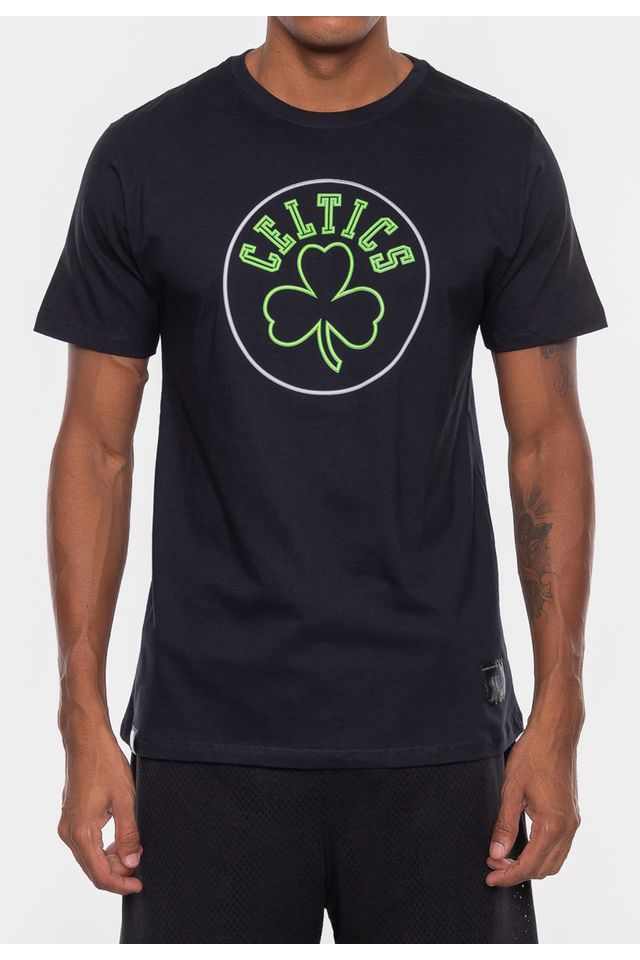 Camiseta-NBA-Logo-Sign-Boston-Celtics-Preta