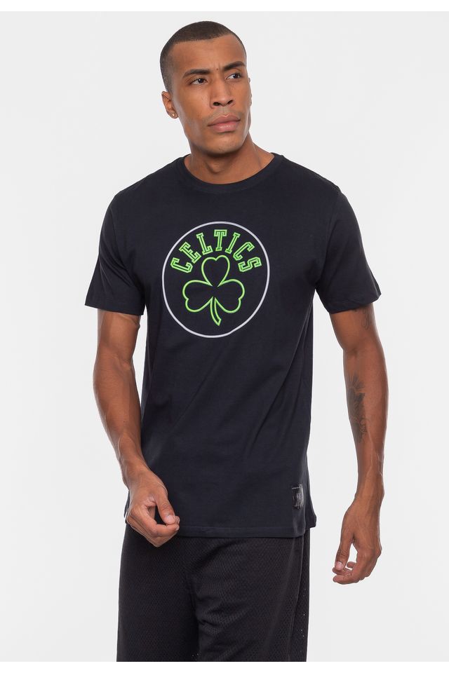 Camiseta-NBA-Logo-Sign-Boston-Celtics-Preta