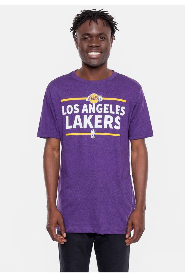 Camiseta-NBA-Mouline-Los-Angeles-Lakers-Roxa