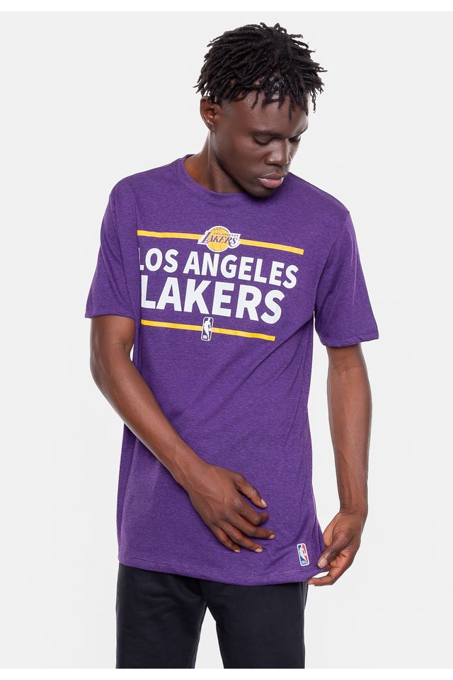 Camiseta-NBA-Mouline-Los-Angeles-Lakers-Roxa