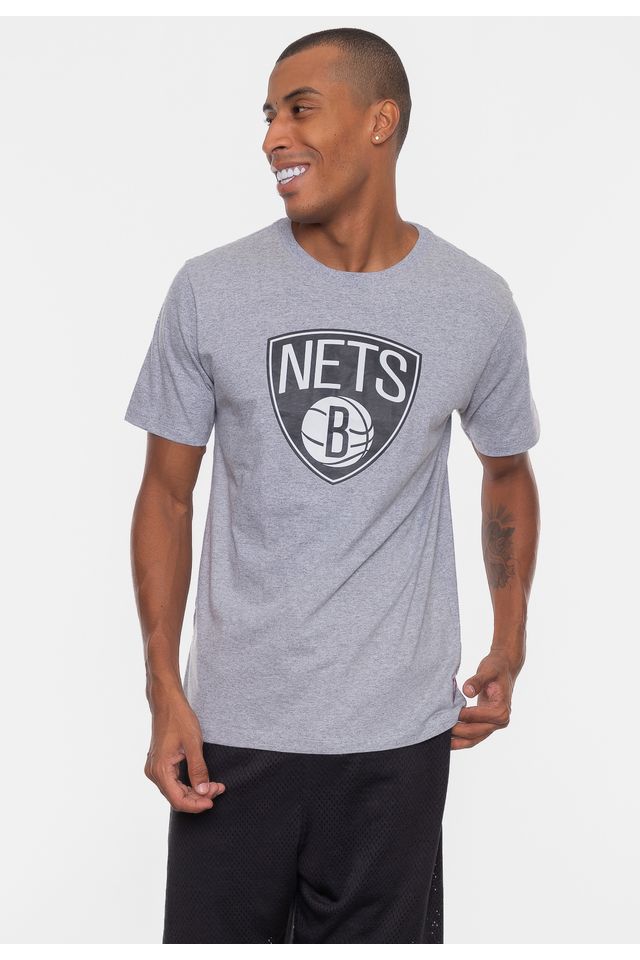 Camiseta-NBA-Transfer-Brooklyn-Nets-Cinza-Mescla
