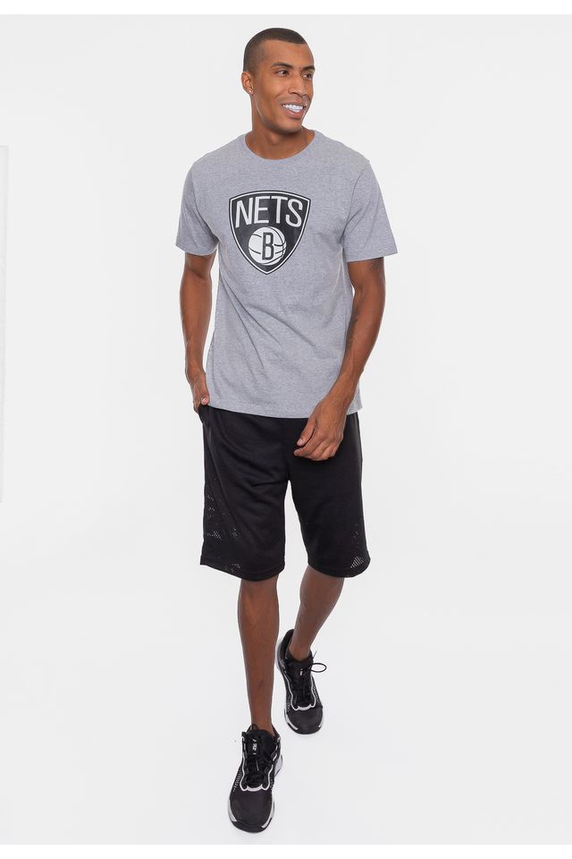 Camiseta-NBA-Transfer-Brooklyn-Nets-Cinza-Mescla