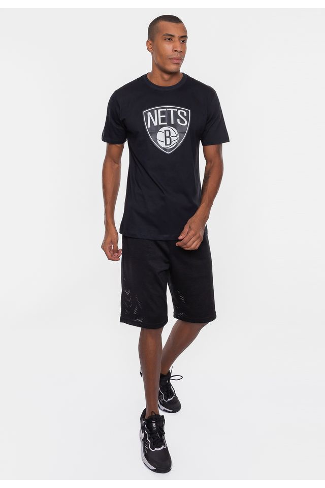 Camiseta-NBA-Transfer-Brooklyn-Nets-Preta