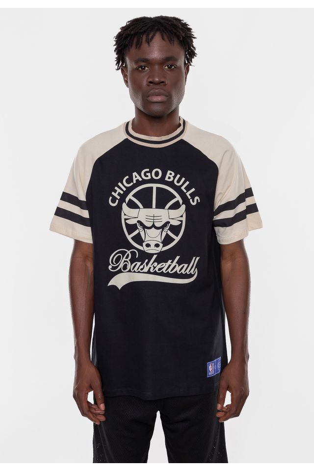 Camiseta-NBA-Seventy-Chicago-Bulls-Preta