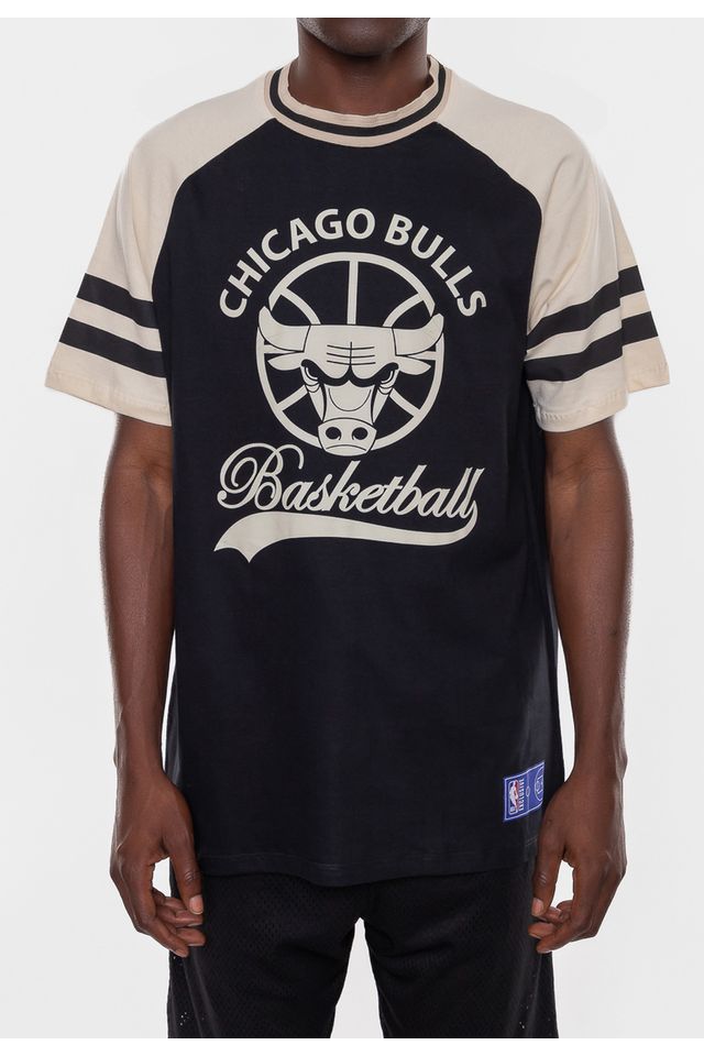 Camiseta-NBA-Seventy-Chicago-Bulls-Preta