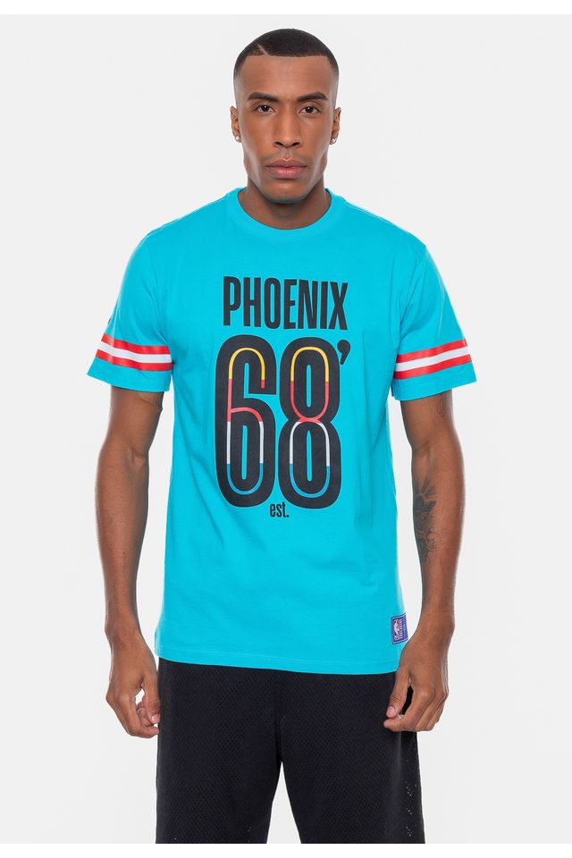 Camiseta-NBA-State-Number-Phoenix-Suns-Azul-Turquesa