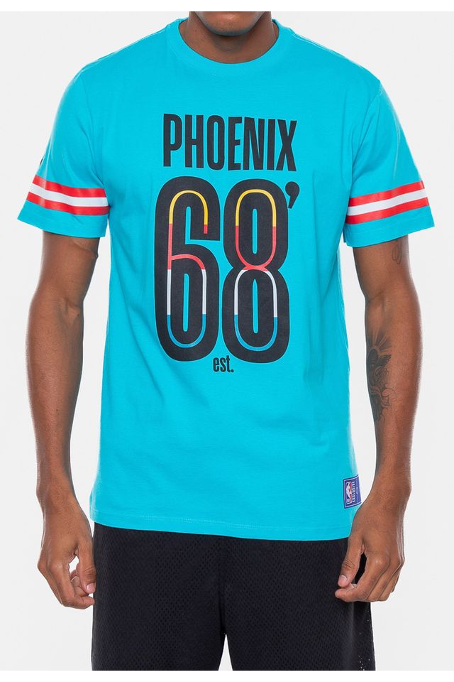 Camiseta-NBA-State-Number-Phoenix-Suns-Azul-Turquesa