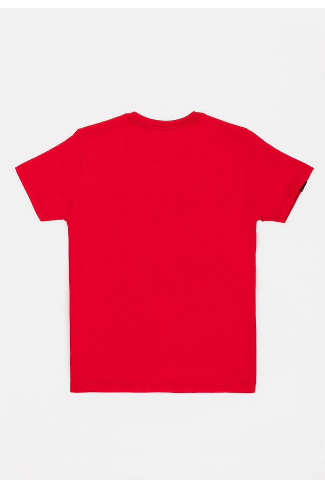 Camiseta-NBA-Juvenil-Half-Logo-Chicago-Bulls-Vermelha