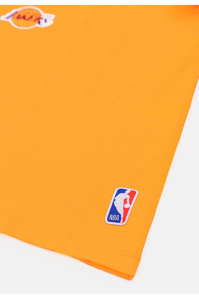 Camiseta-NBA-Juvenil-City-Nation-Los-Angeles-Lakers-Amarela-Cadmium