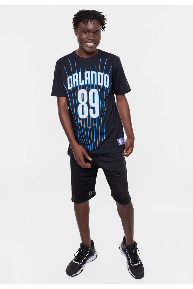 Camiseta-NBA-State-Number-Orlando-Magic-Preta