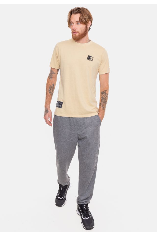 Camiseta-Starter-Estampada-Bege