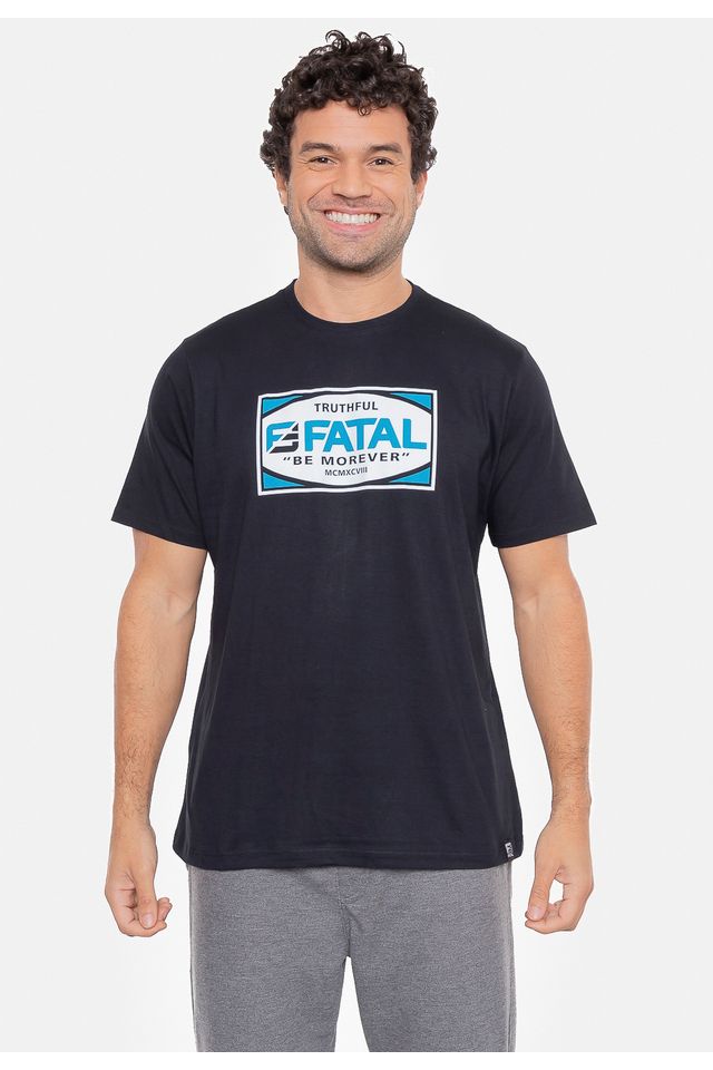 Camiseta-Fatal-Estampada-Trut-Preta