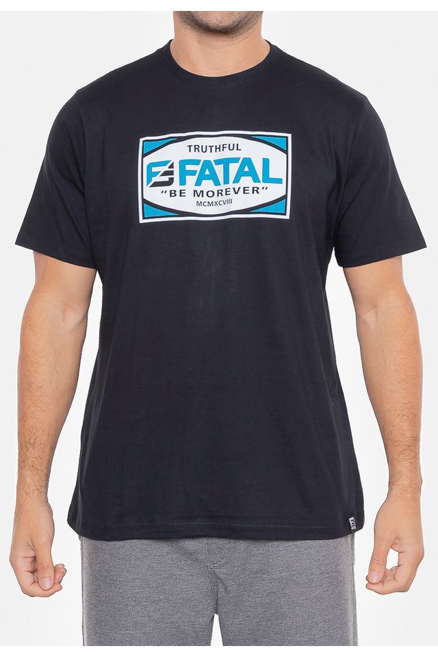 Camiseta-Fatal-Estampada-Trut-Preta