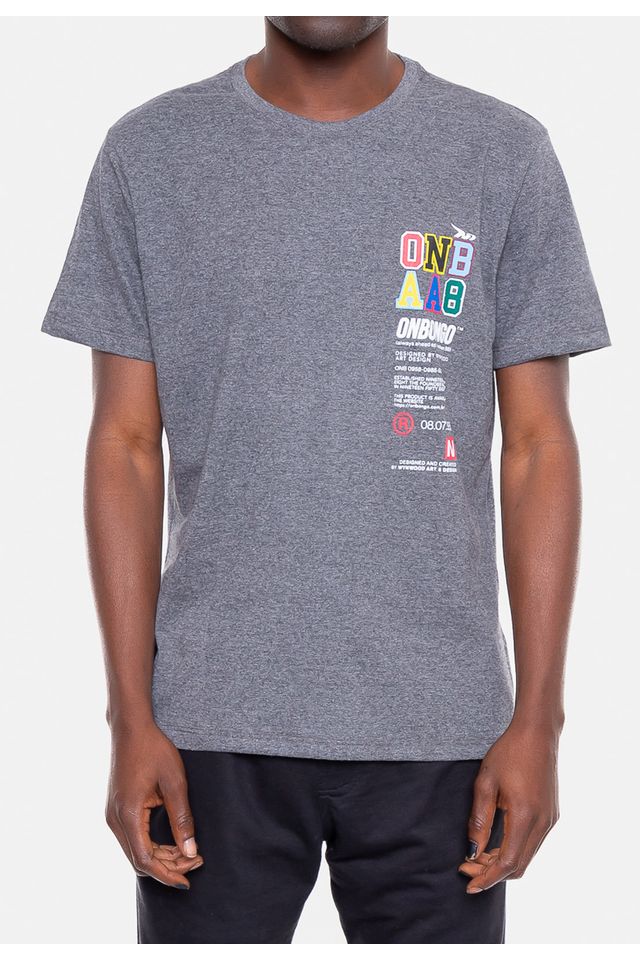 Camiseta-Onbongo-Cool-Grafite-Mescla
