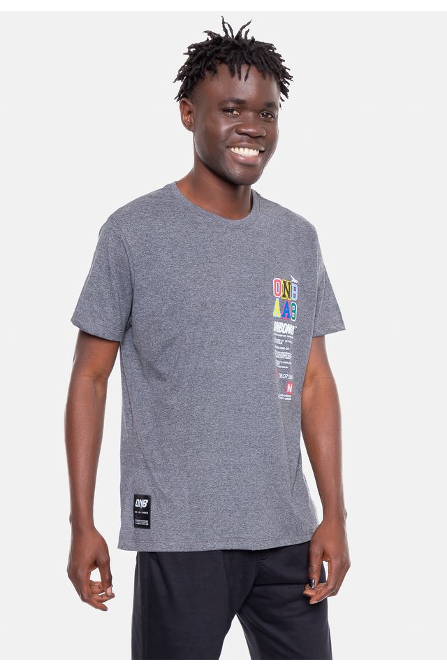 Camiseta-Onbongo-Cool-Grafite-Mescla