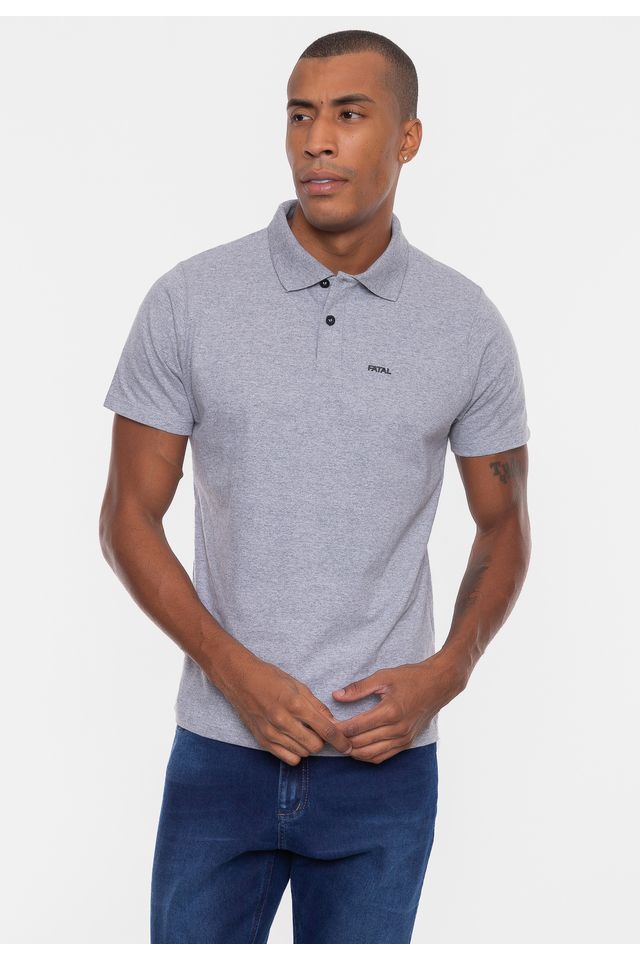 Camisa-Polo-Fatal-Fashion-Basic-3Ds-Cinza-Mescla