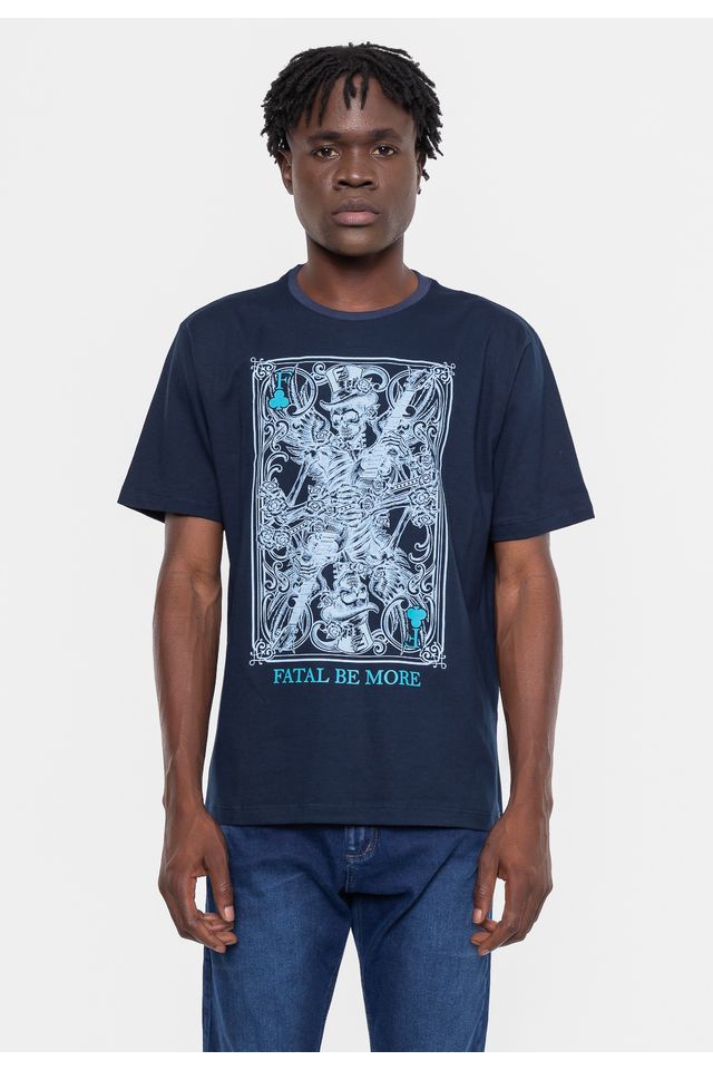Camiseta-Fatal-Estampada-Skullo-Marinho-Navy-Hipnose