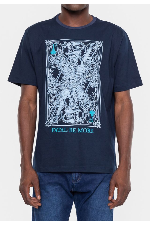 Camiseta-Fatal-Estampada-Skullo-Marinho-Navy-Hipnose