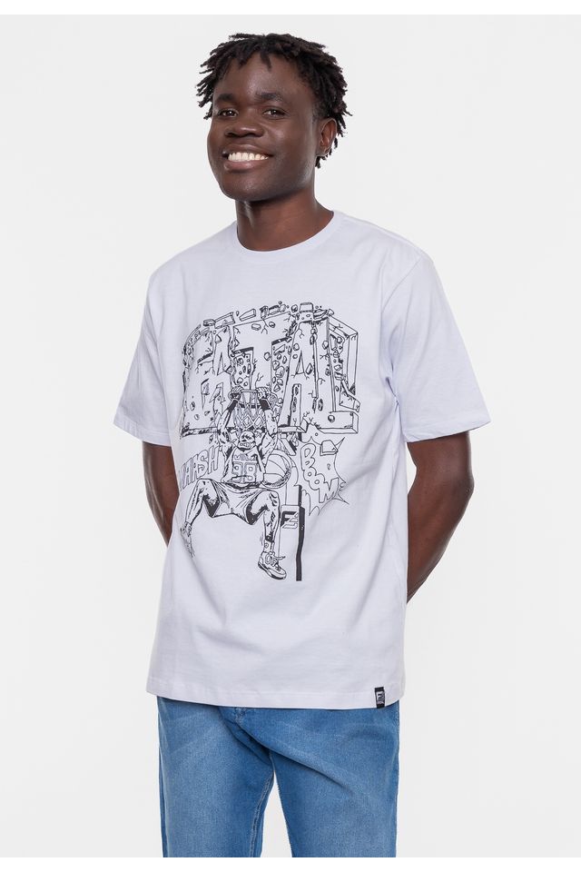 Camiseta-Fatal-Estampada-Crash-Branca