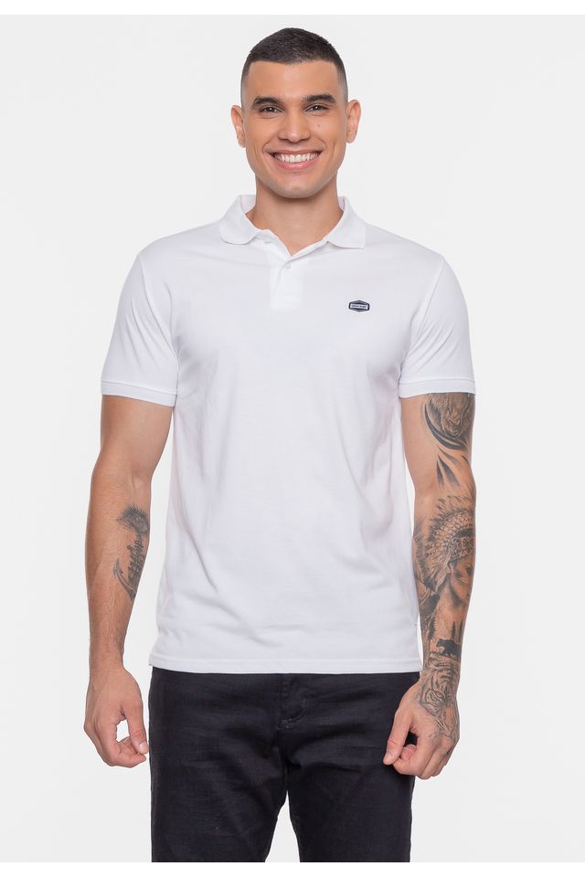Camisa-Polo-Fatal-Piquet-Ligh-Branca Camisa-Polo-Fatal-Piquet-Ligh-Branca