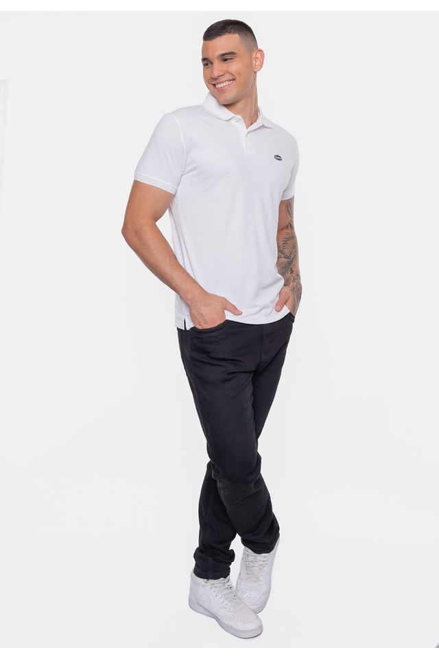 Camisa-Polo-Fatal-Piquet-Ligh-Branca