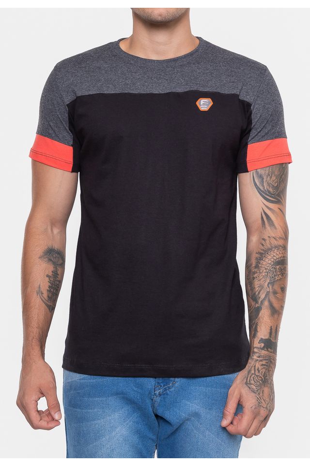 Camiseta-Fatal-Especial-Flow-Grafite-Mescla
