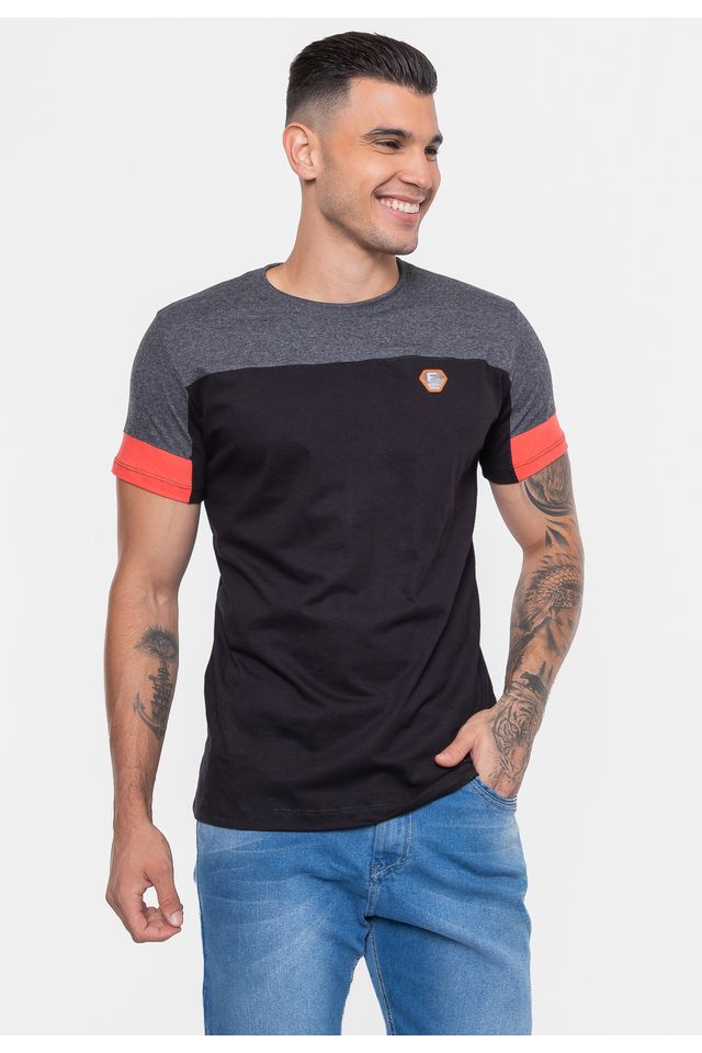 Camiseta-Fatal-Especial-Flow-Grafite-Mescla