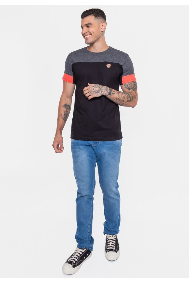 Camiseta-Fatal-Especial-Flow-Grafite-Mescla