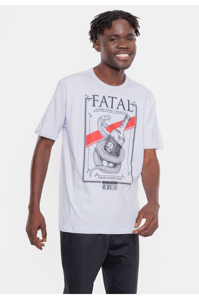 Camiseta-Fatal-Estampada-Snake-Branca