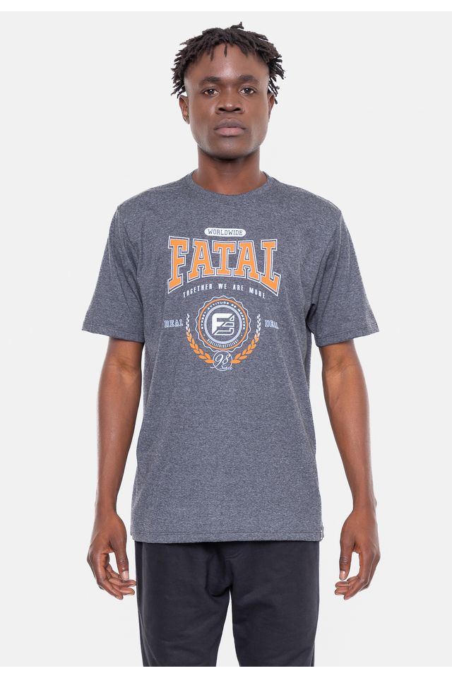 Camiseta-Fatal-Estampada-Deal-Grafite-Mescla