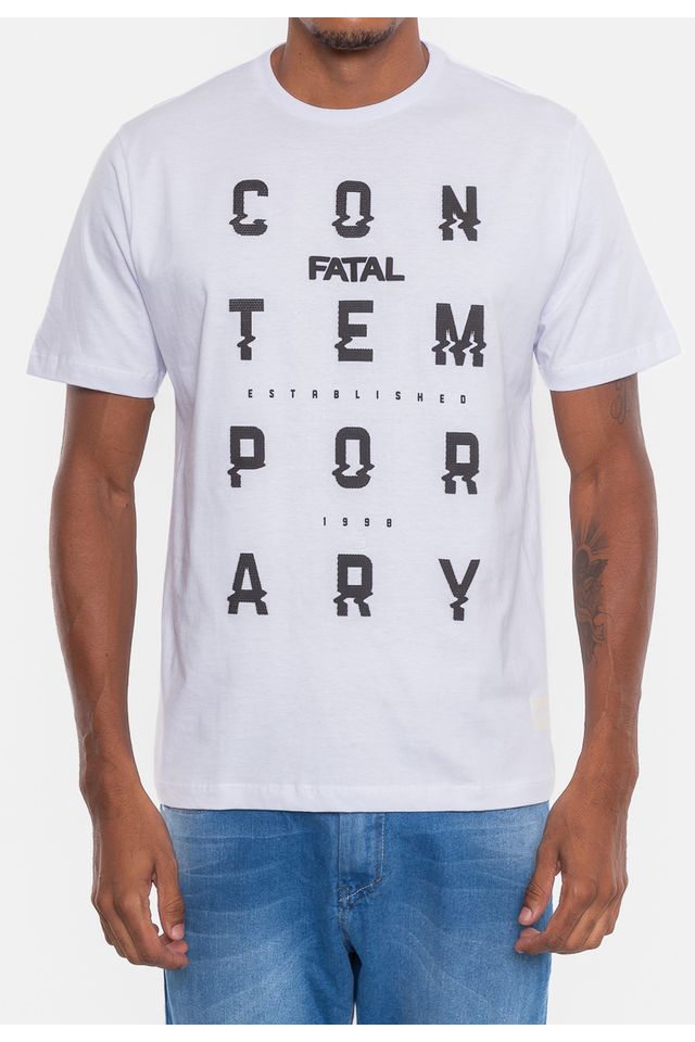 Camiseta-Fatal-Estampada-Pin-Branca