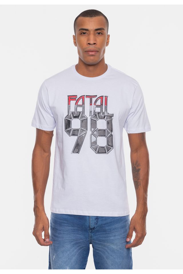 Camiseta-Fatal-Estampada-Iron-Branca