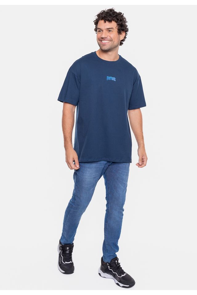 Camiseta-Fatal-Oversize-Flame-Marinho-Navy-Hipnose