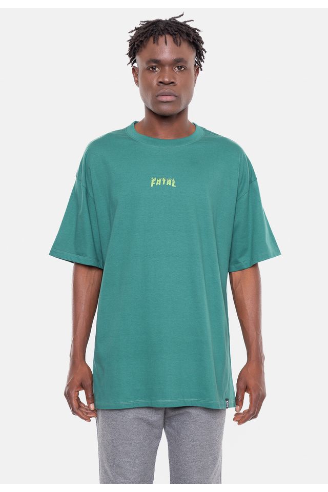 Camiseta-Fatal-Oversize-Flame-Verde-Dark-Forest