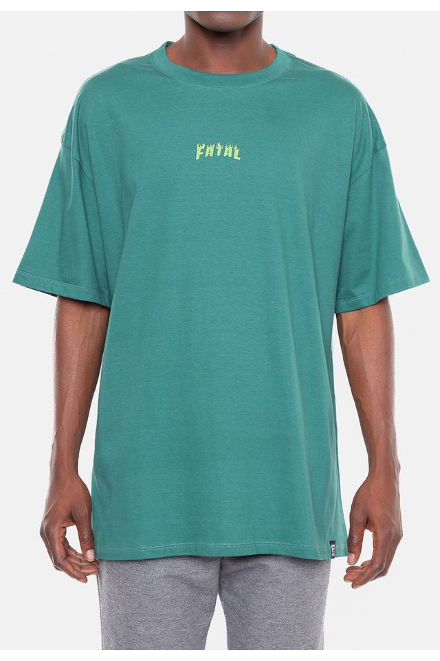 Camiseta-Fatal-Oversize-Flame-Verde-Dark-Forest